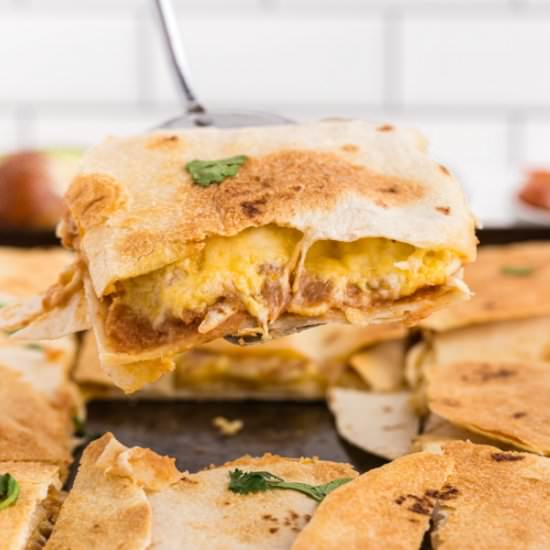 Sheet Pan Quesadillas