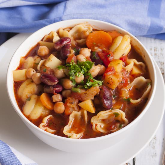 Vegan Minestrone Soup