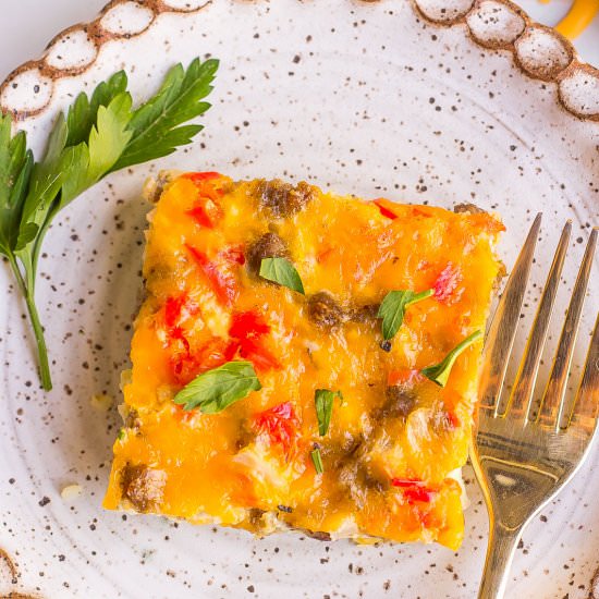 Sausage Hashbrown Casserole