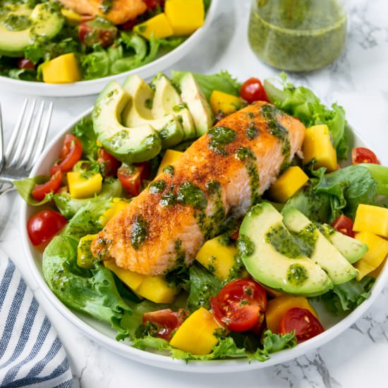 Mango Salmon Salad