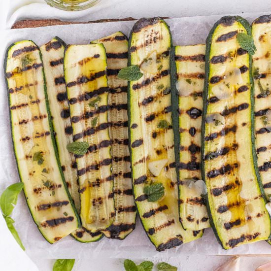Easy Grilled Zucchini