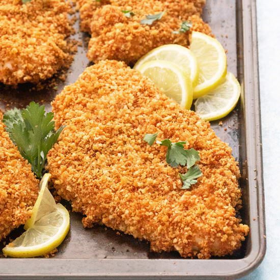 Baked Chicken Cutlets