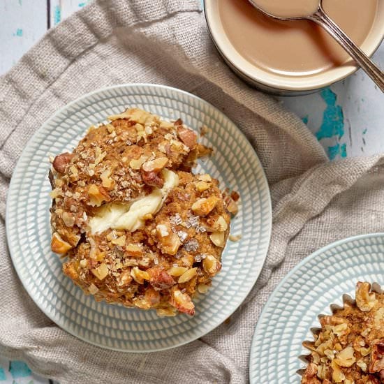 Banana Muffins with Applesauce
