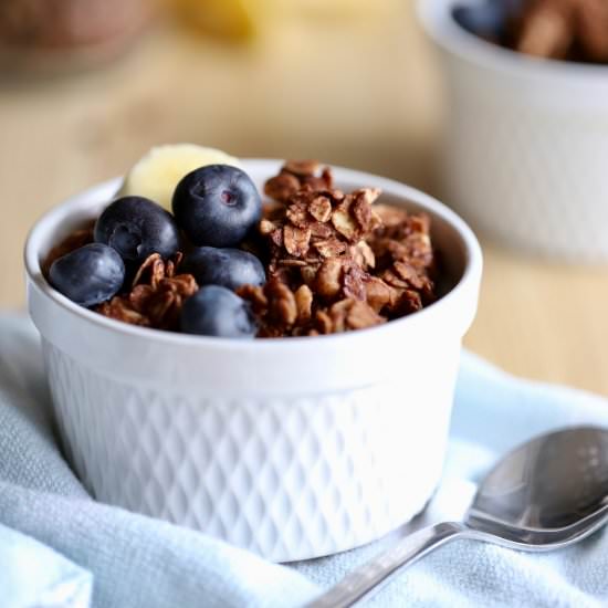 Easy Dark Chocolate Granola Recipe