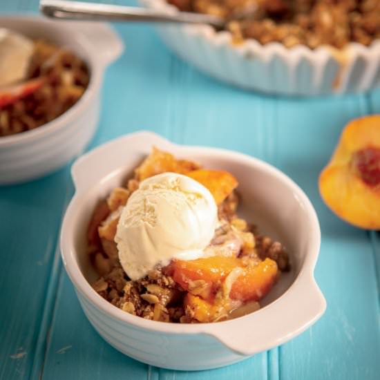 Peachy Keen Crumbler