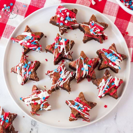 4th of July Brownies
