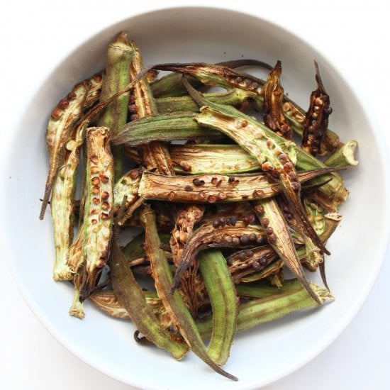 Crispy Air Fryer Okra