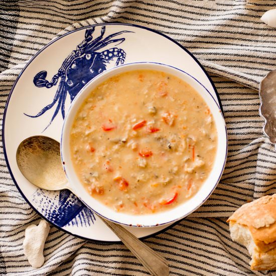 Cream of crab soup