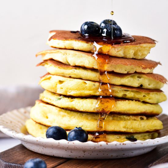 Fluffy Blueberry Pancake recipe