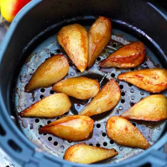 Caramelized Air Fryer Pears