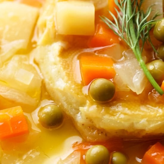 Artichoke Hearts Braised in EVOO