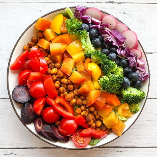 Rainbow Salad Bowl