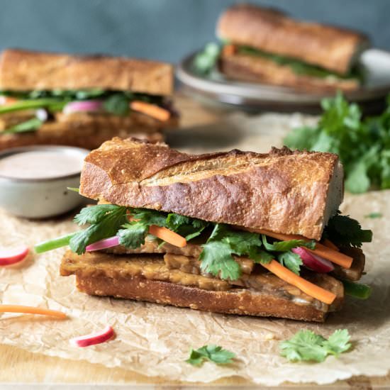 Vegan Banh Mi Sandwich
