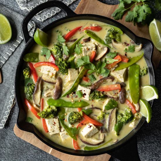 Green Curry Tofu