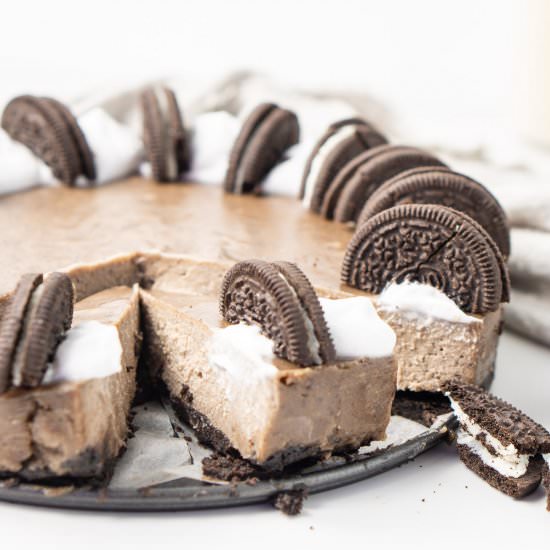 Vegan Oreo Cheesecake