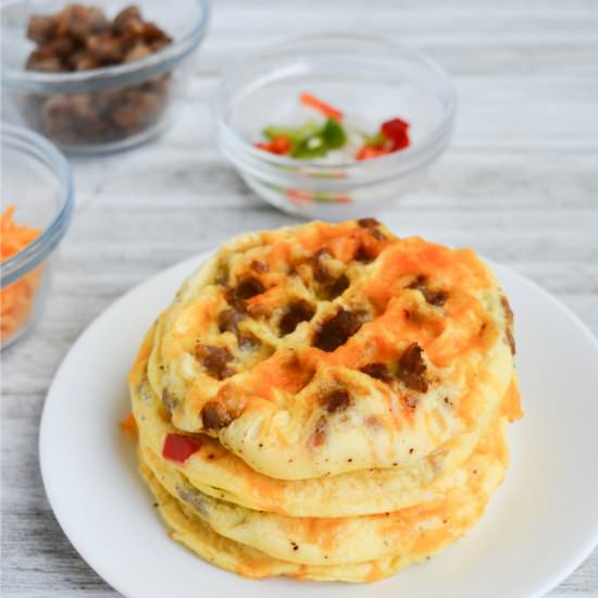 waffle omelettes