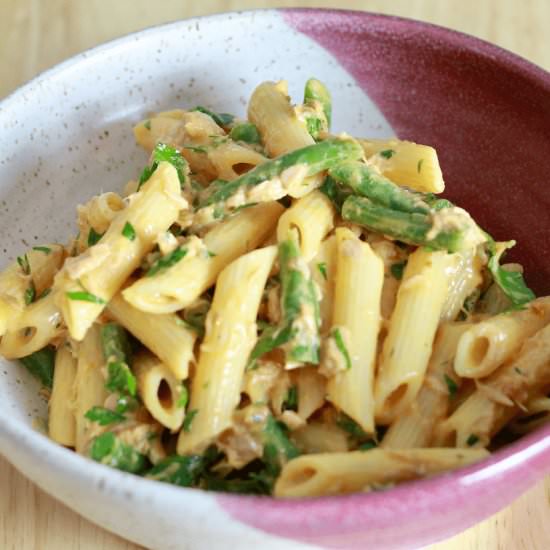 Easy Tuna and Green Bean Pasta