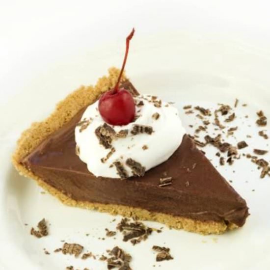 Easy Chocolate Pudding Pie