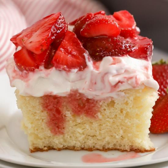 Strawberry Shortcake Cake