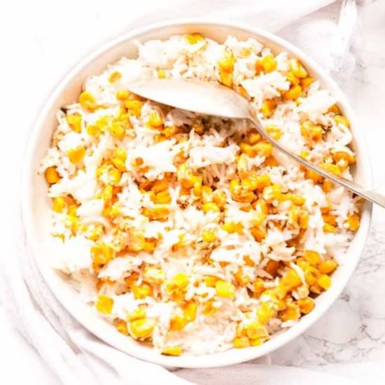 Mexican street corn rice