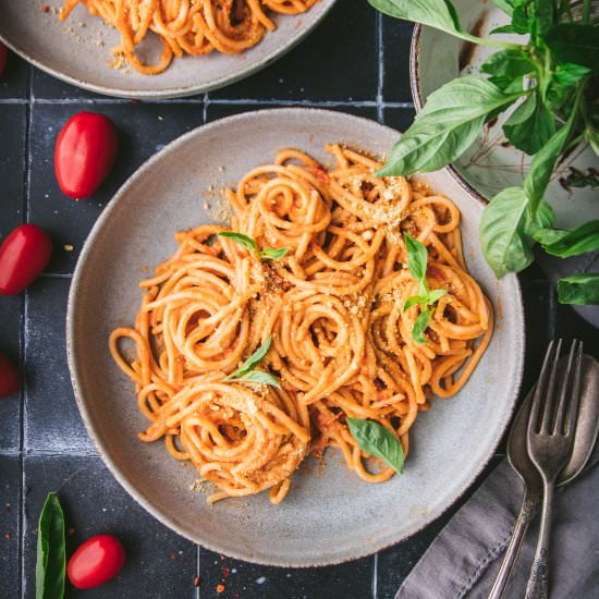 Cherry Tomato Pasta Alla vodka