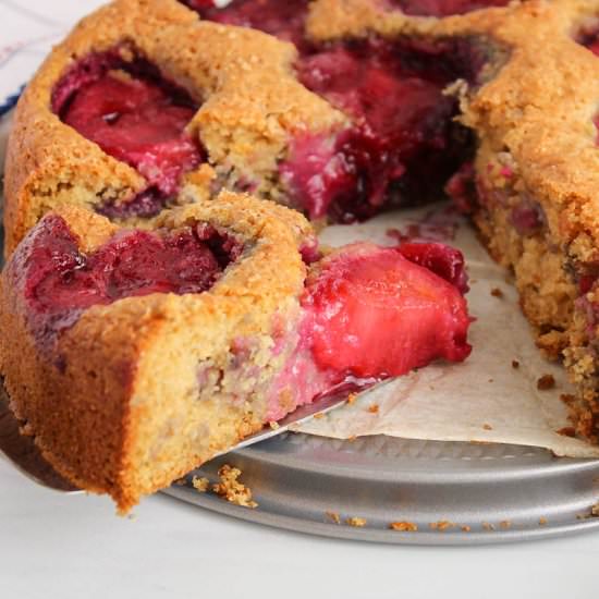 Vegan Plum Cake
