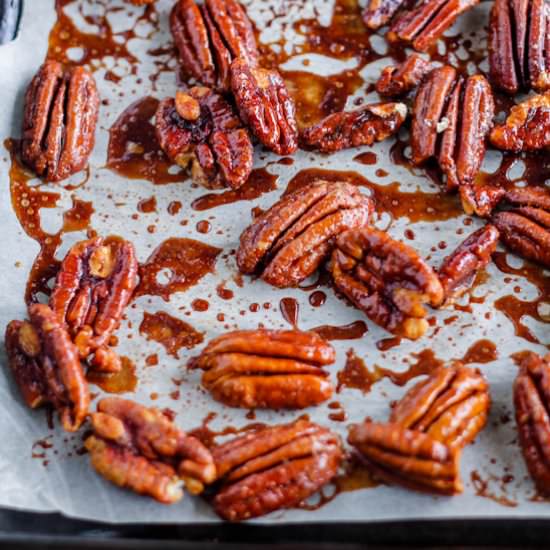 Spicy Candied Pecans