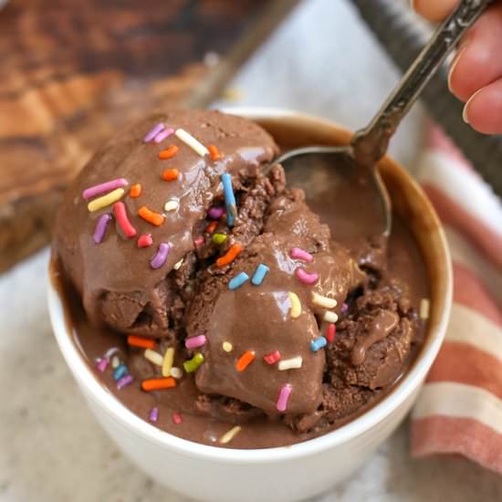 Creamy Vegan Chocolate Ice Cream
