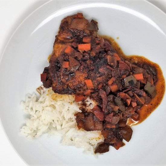 Jamaican Brown Stew Chicken