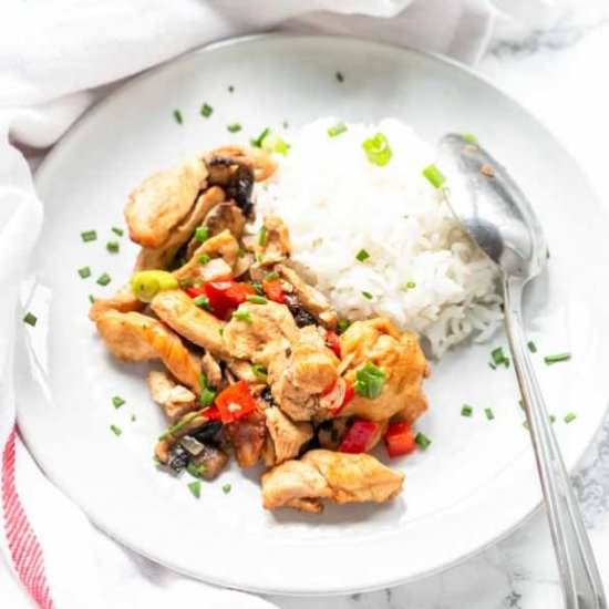 Air fryer stir fry