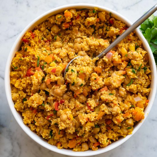 Easy One-Pot Moroccan Couscous