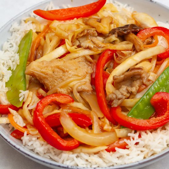 Vegan Chop Suey