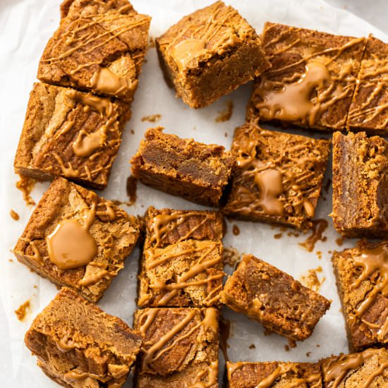 Biscoff Blondies