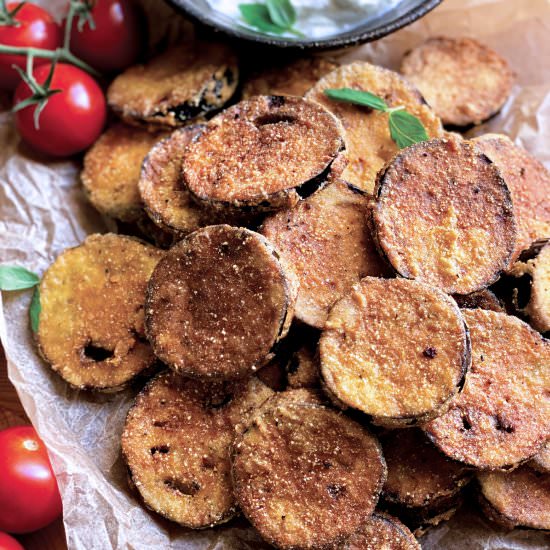 Crispy Fried Eggplant