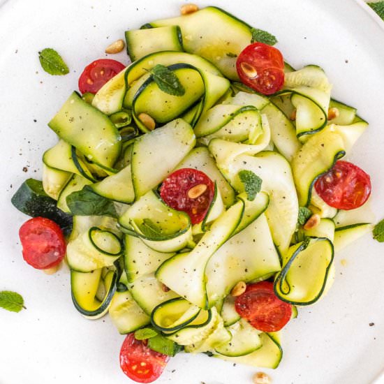 Easy Zucchini Salad