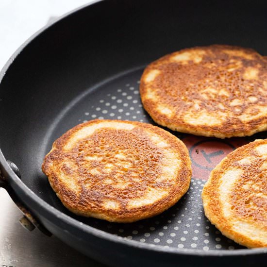 Oat Flour Pancakes