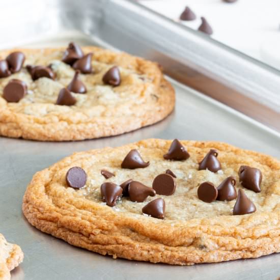 chewy chocolate chip cookie