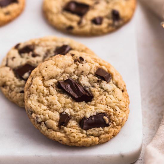 Vegan Chocolate Chip Miso Cookies