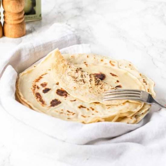 Liquid dough parathas