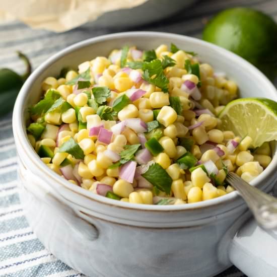Easy Corn Salsa