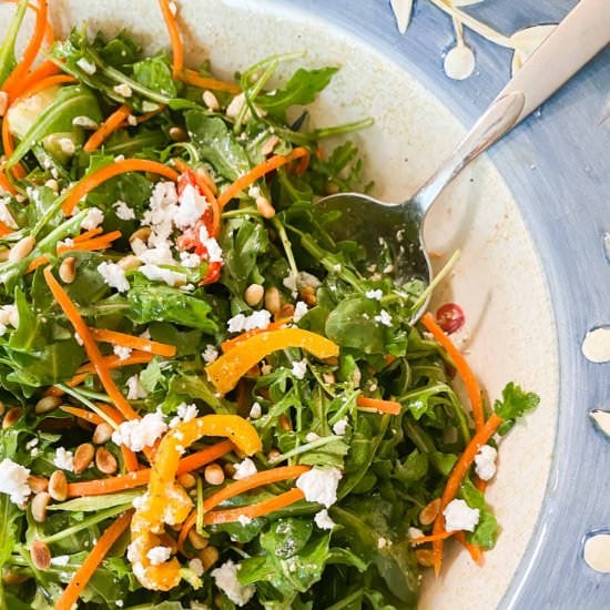 Arugula and Roasted Pepper Salad