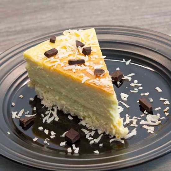 Keto Coconut Cheesecake