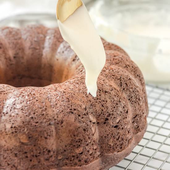 Melted Ice Cream Bundt Cake