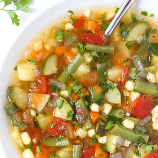 Garden Vegetable Soup