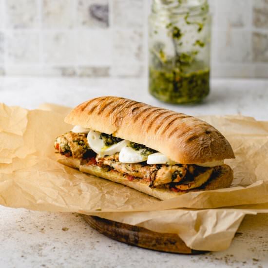 Chimichurri Chicken Cheese Sandwich