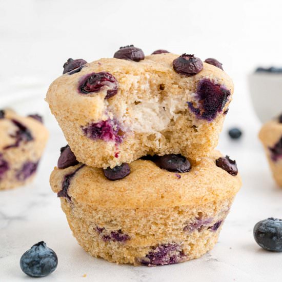 Blueberry Cream Cheese Muffins