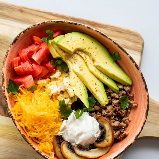 Best Keto Mexican Bowl