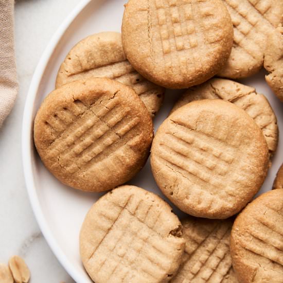 Vegan Peanut Butter Cookies