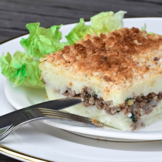 Lebanese Potato Souffle