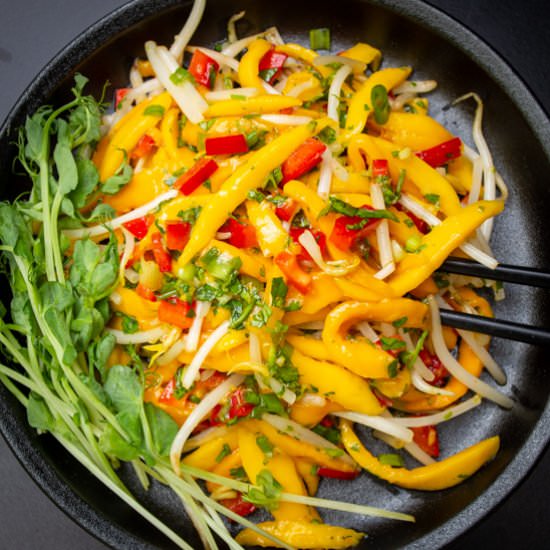 Simple Thai Mango Salad